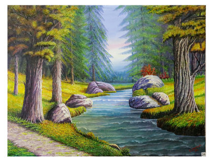 Entrada al bosque