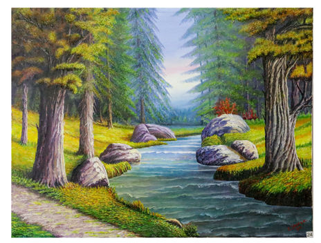 Entrada al bosque