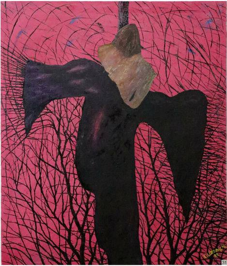 La mirada oculta Mixed Media