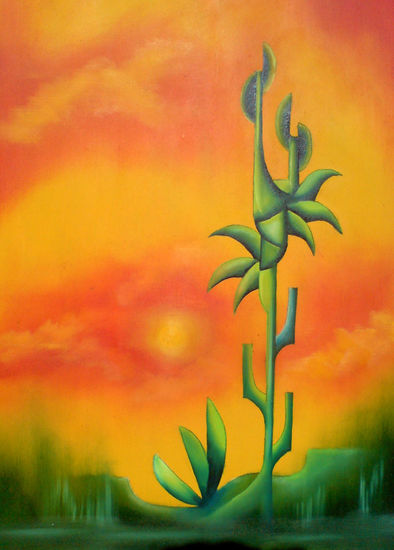 AMANECER Y OCASO Oil Canvas Landscaping