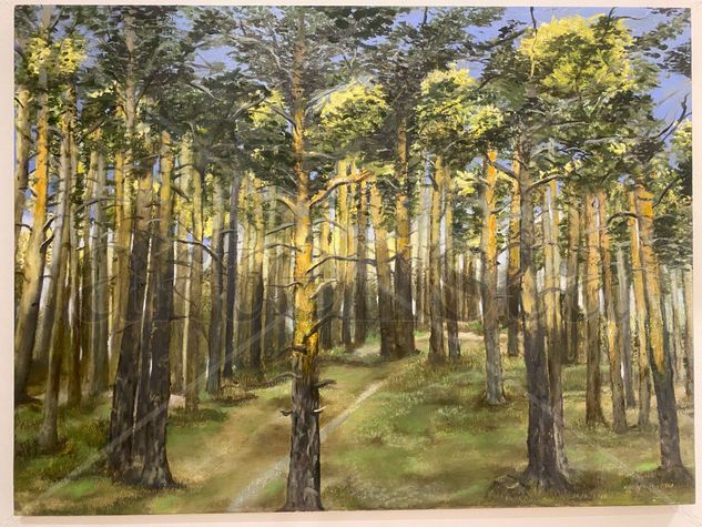 Bosque de Soria Óleo Lienzo Paisaje