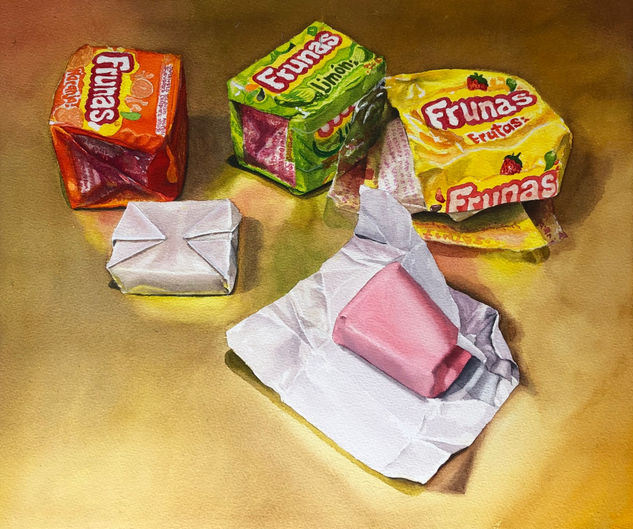 FRUNAS Watercolour Paper Still Life Paintings