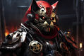 Skull cat soldier 2