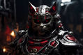 Skull cat soldier 5