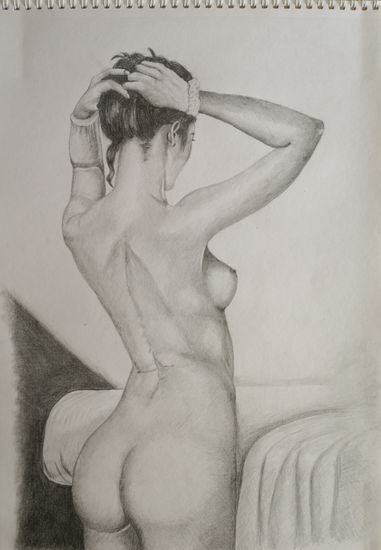 Desnudo femenino Graphite