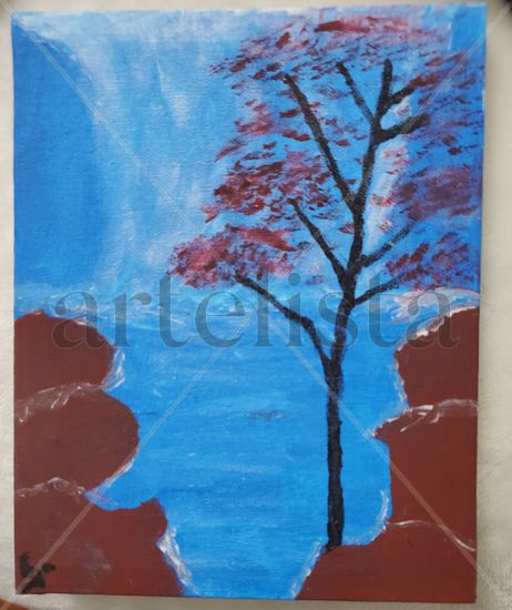 Cascada Acrylic Canvas Landscaping