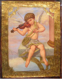 Angel con violin