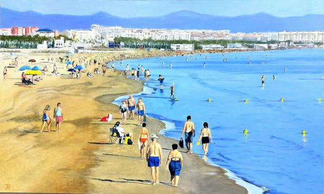 LA PLAYA DESDE LA ESCOLLERA