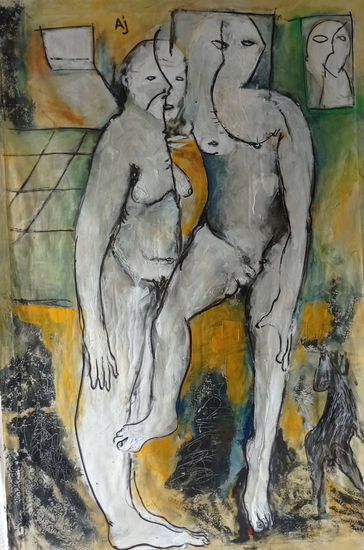 ZONA ALMÁTICA Oil Canvas Nude Paintings