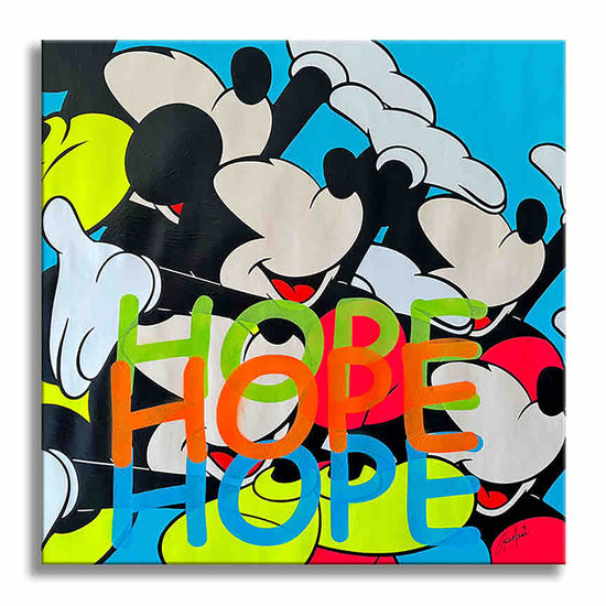 Mickey Hope Acrylic Canvas Animals