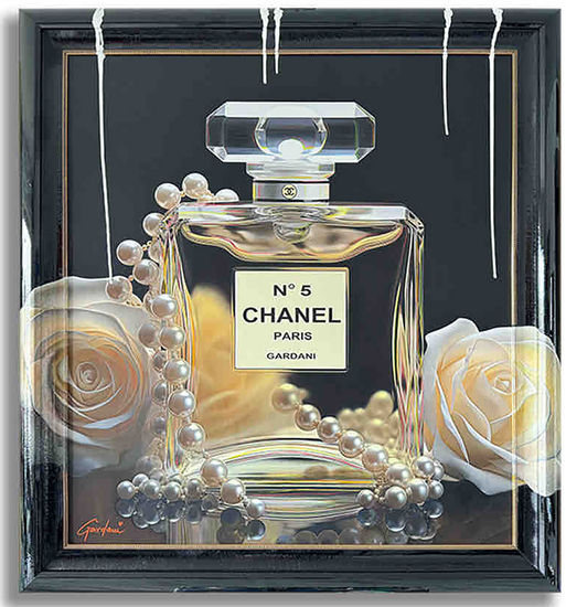 Blin Blin Chanel Oil Canvas Floral Painting