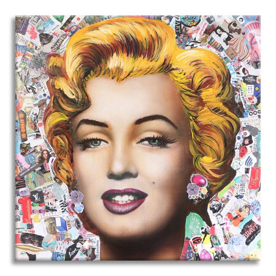 Marilyn Allure Mixed media Canvas Portrait