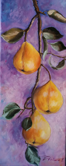 Peras Oil Canvas Still Life Paintings