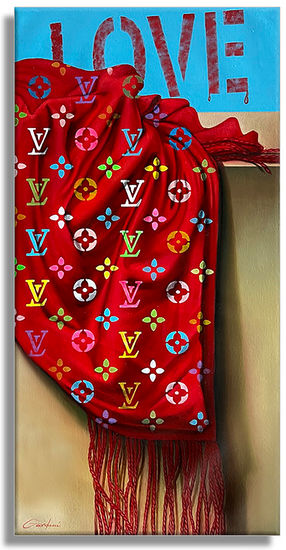 Love Vuitton Love Oil Canvas Others