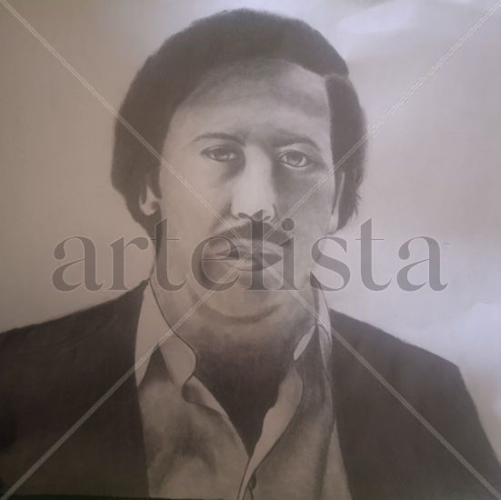 Pablo Escobar Charcoal