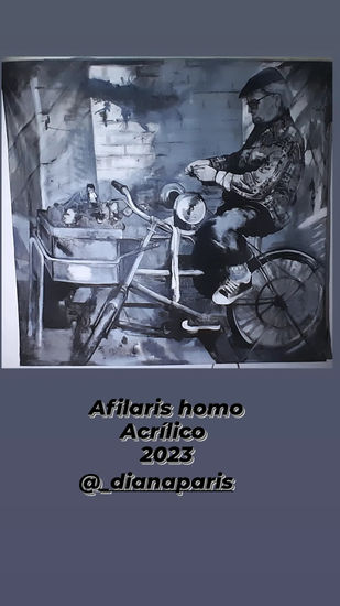 Afilaris homo Acrílico Tela Figura