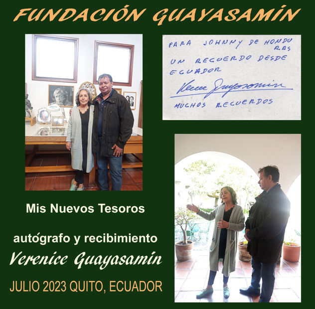 VERENICE GUAYASAMIN- JOHNNY MCDONALD, ECUADOR-HODURAS