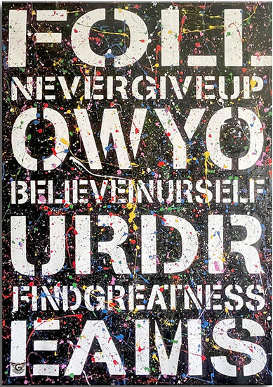 Follow Greatness Acrylic Canvas Others