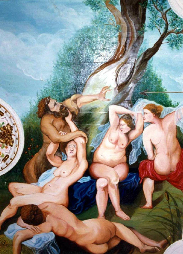 Asalto de los faunos a las ninfas