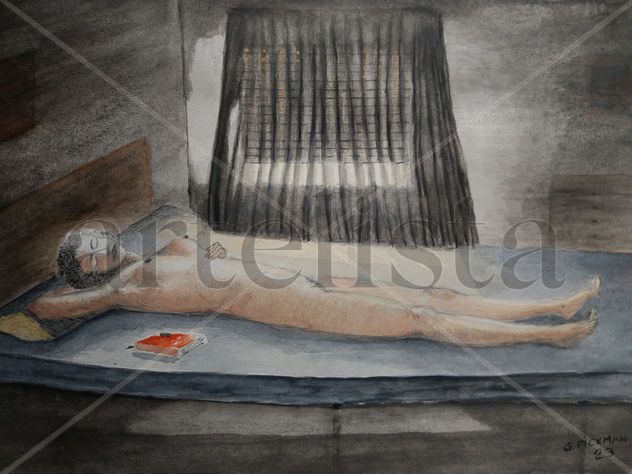Desnudo femenino.la siesta.año 2023