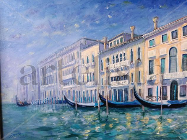 Venecia Oil Canvas Marine Painting