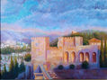 Atardecer en la alhambra