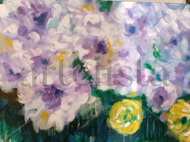 Flores violetas