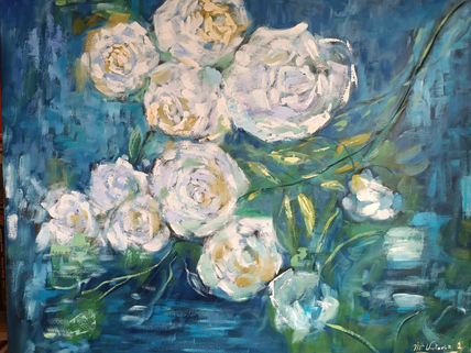 Rosas blancas