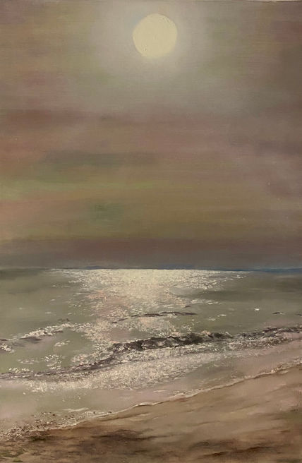 Atardecer en la playa