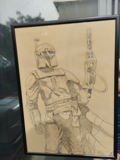 Boba Fett bounty hunter Pencil