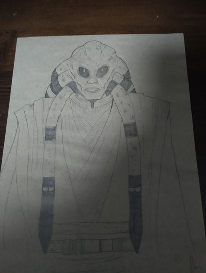 Kit Fisto Jedi Pencil