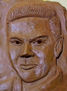 RONY MARTINEZ PERIODISTA HONDUREÑO, RELIEVE ESCULTURA