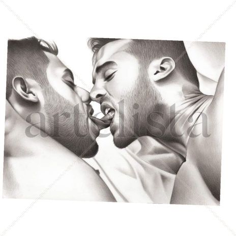 Besos apasionados