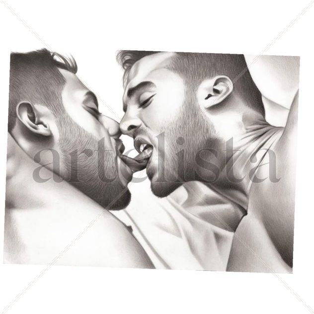 Besos apasionados