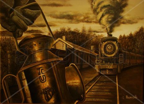 Tren arribando