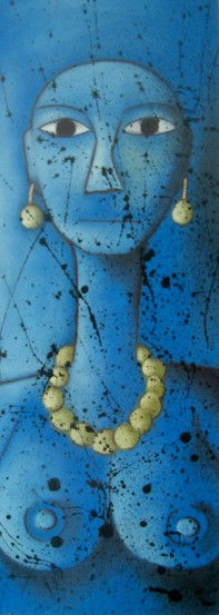 Desnudo azul