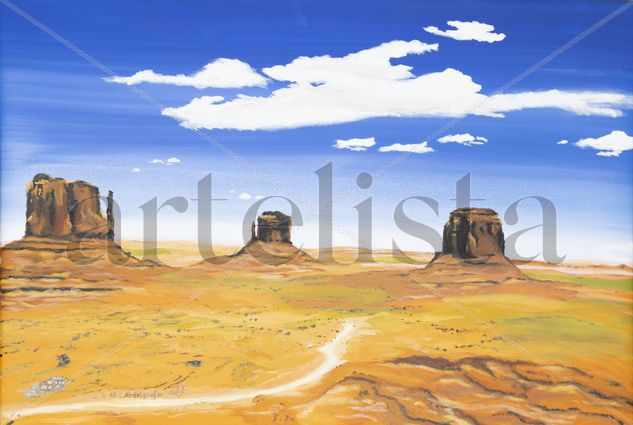 Monument Valley Óleo Lienzo Paisaje