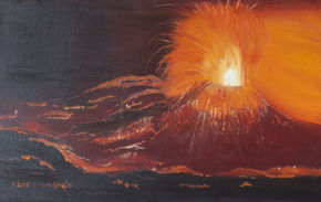 Volcanic eruption