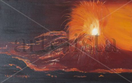 Volcanic eruption