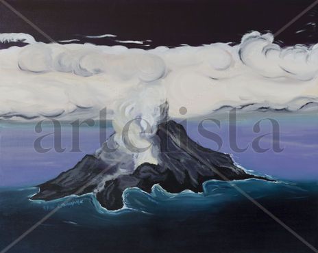 Volcanic island
