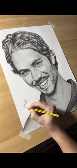 Paul walker Pencil