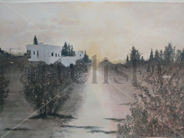 Amanecer en la sierra de Madrid