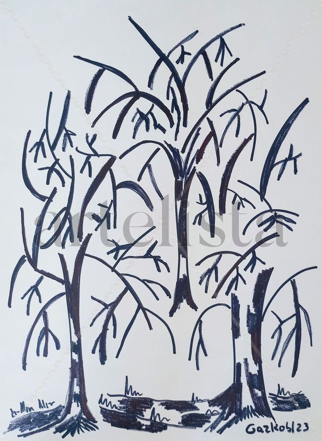 Winter trees/ árboles en.invierno