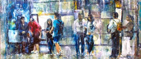 The bus stop