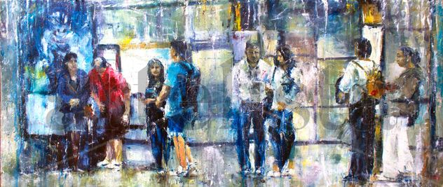 The bus stop