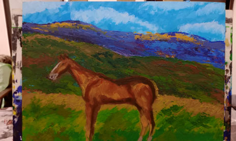 Paisajes con caballos