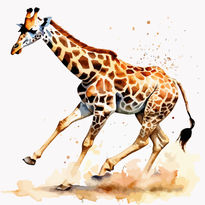 Running Giraffe