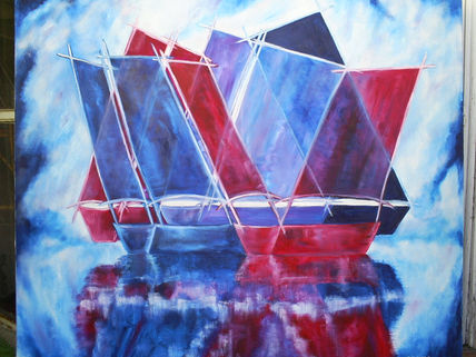 "velas azules"