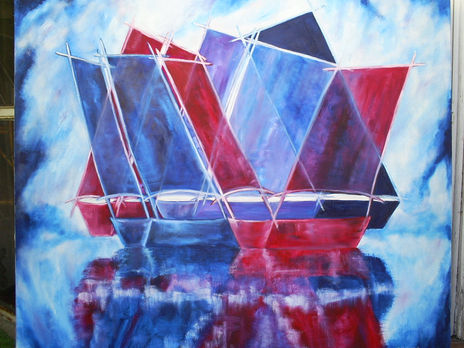 "velas azules"