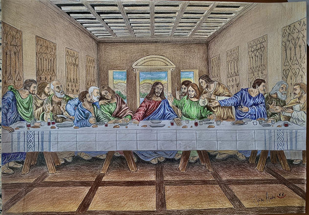 La última cena - Leonardo Da Vinci